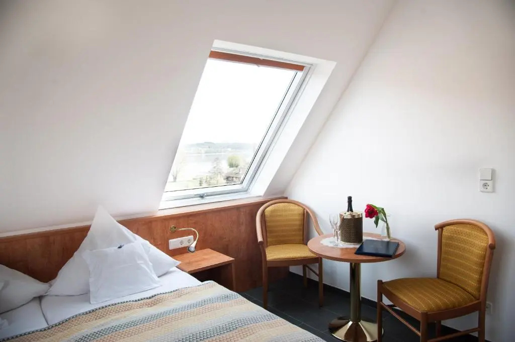 Standard Double room with lake view (full double bed)