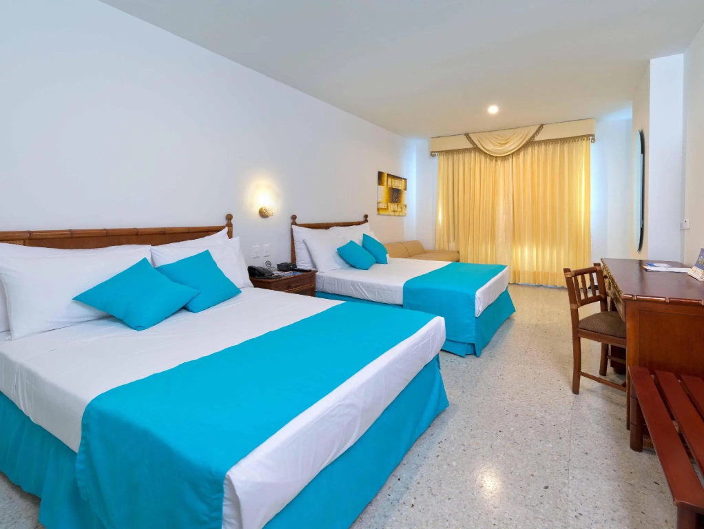 Hotel Cartagena Plaza - Chambres