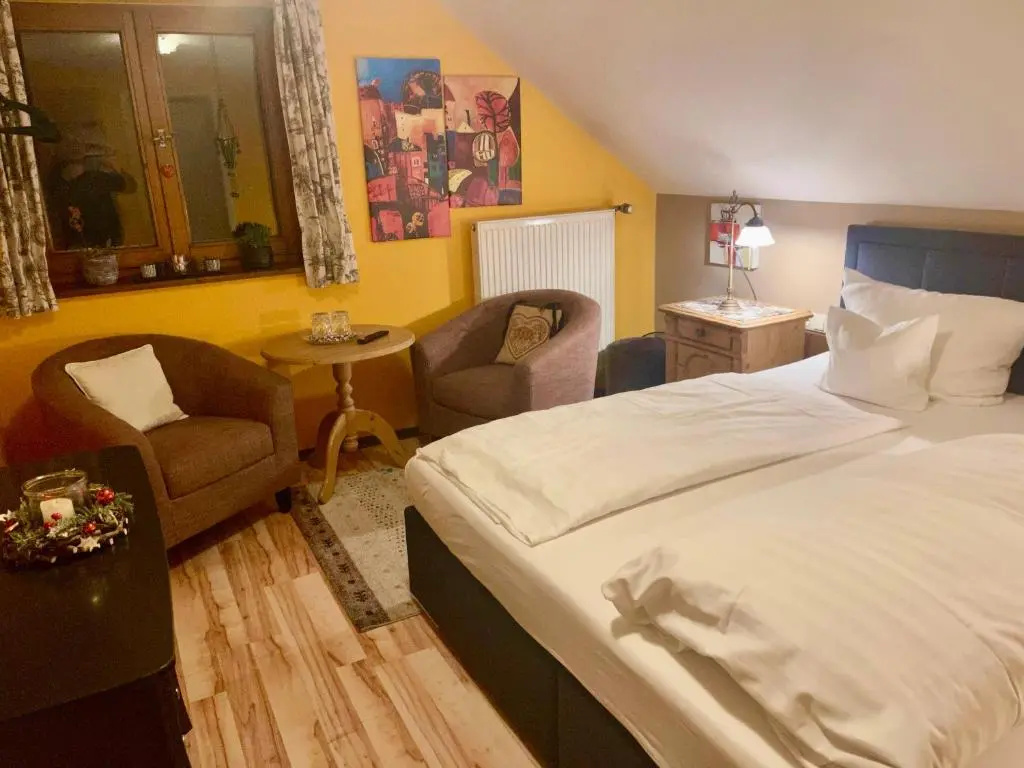 Standard Double room with mountain view (full double bed)