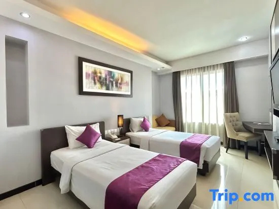 Deluxe Double room with city view (twin beds)