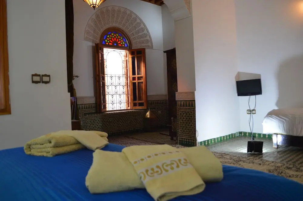 Трёхместный номер Standard в Riad Boustan