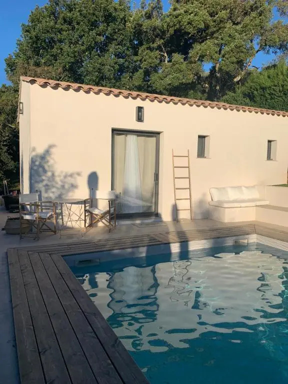 Standard Double room with pool view (full double bed)