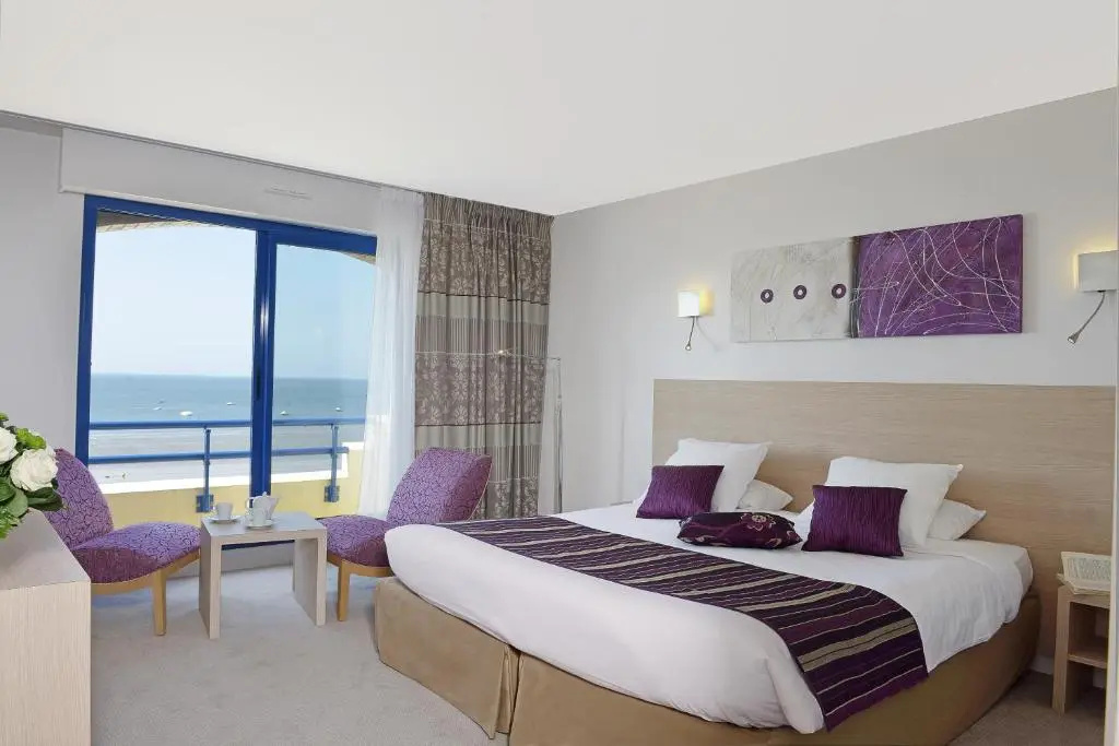 Hôtel De La Plage - Chambres