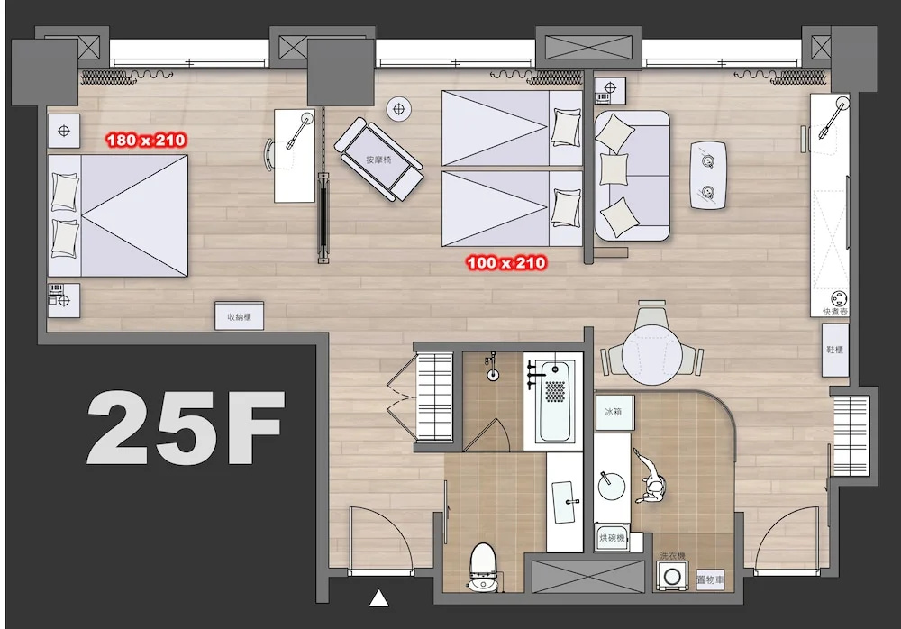 Freedom Design Hotel - Chambres