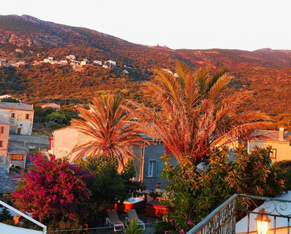 標準三人房，花園景觀