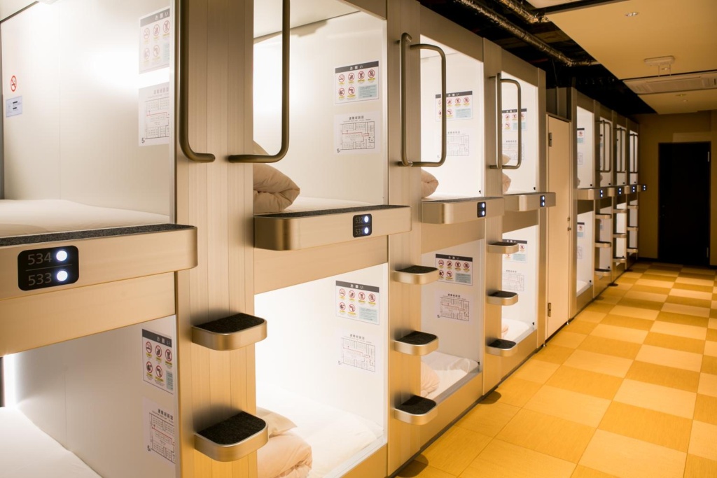 Kanazawa Capsule Hotel Musashimachi 사진 17
