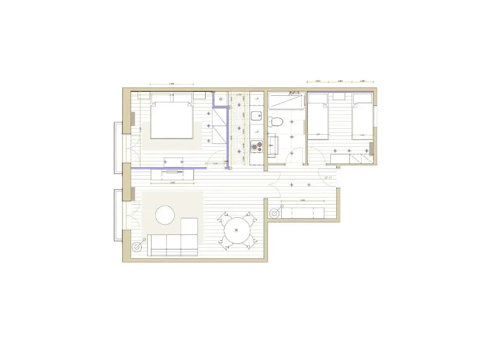 2 Bedrooms Apartment
