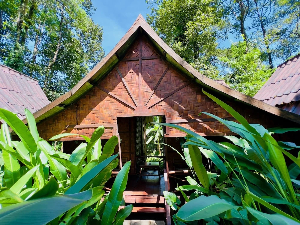 Double Bungalow with balcony and with garden view (full double bed)
