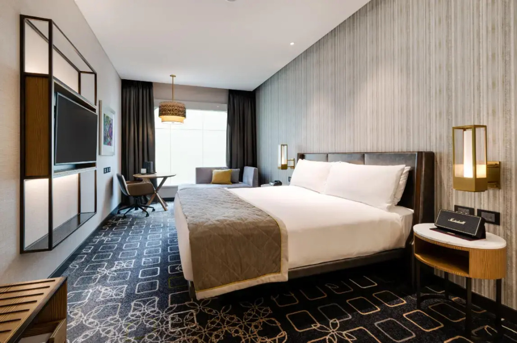Classic room with city view