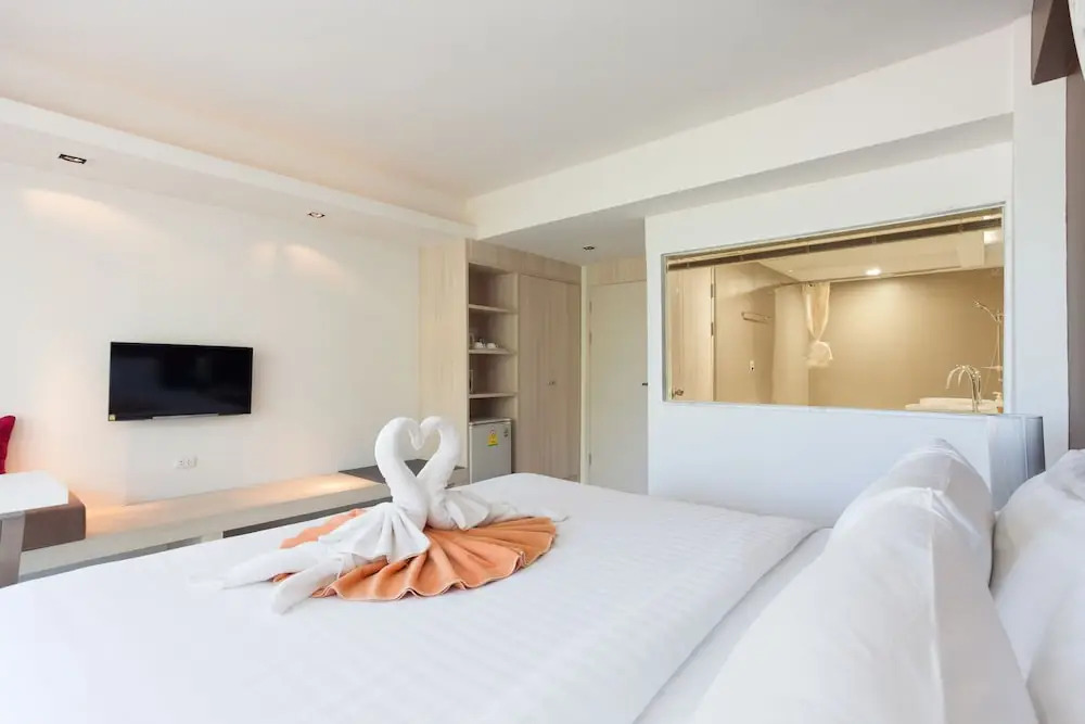 Номер Deluxe с видом на море в Coral Inn