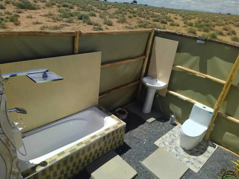 Amanya 1-bed Leopard Family With Mt Kilimanjaro vi - Campsite