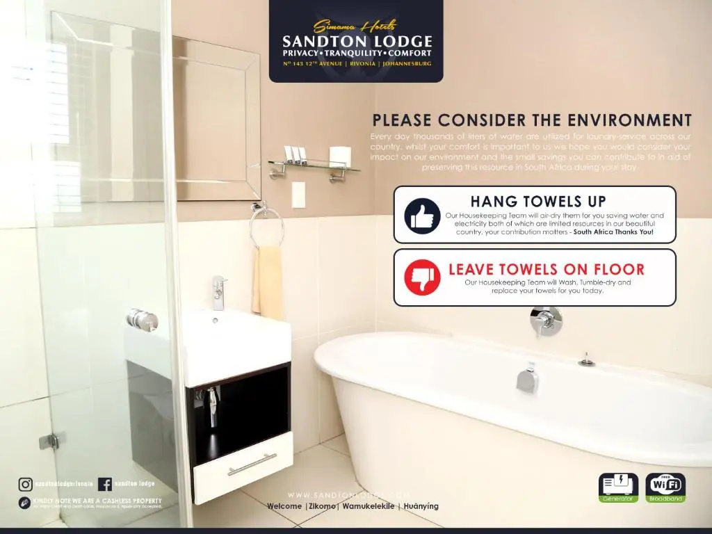 Sandton Lodge Rivonia - Chambres