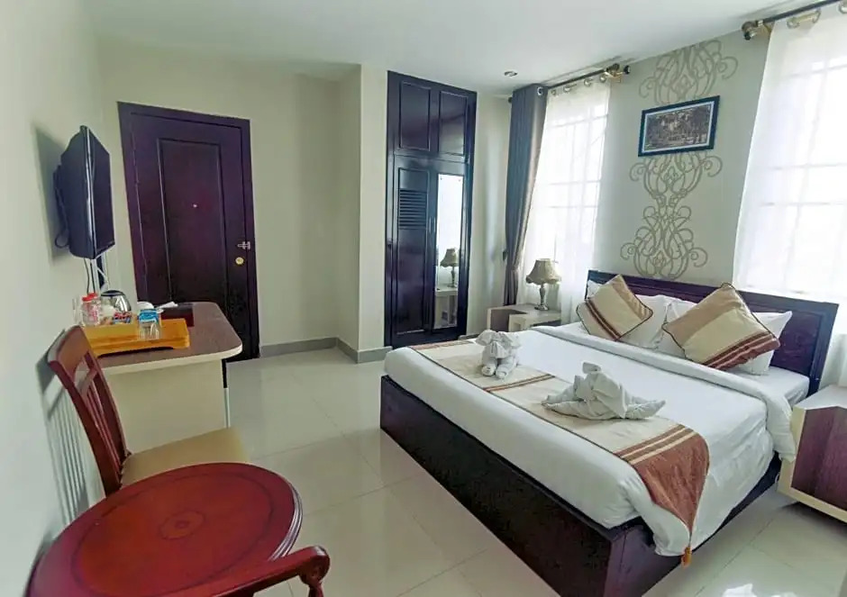 豪華一臥室三人房，市景