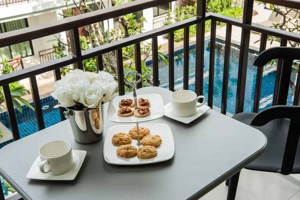 Двухместный номер Luxury двуспальная кровать в The Title KR Beach Condotel Rawai Phuket