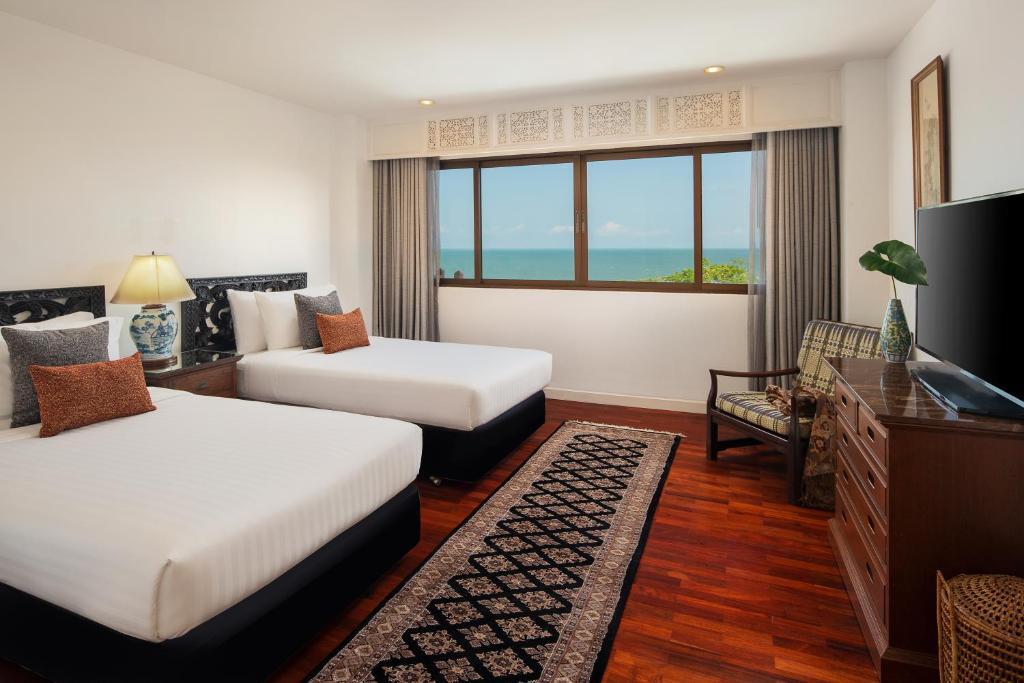 Апартаменты с 3 комнатами с видом на море в Anantara Hua Hin Resort