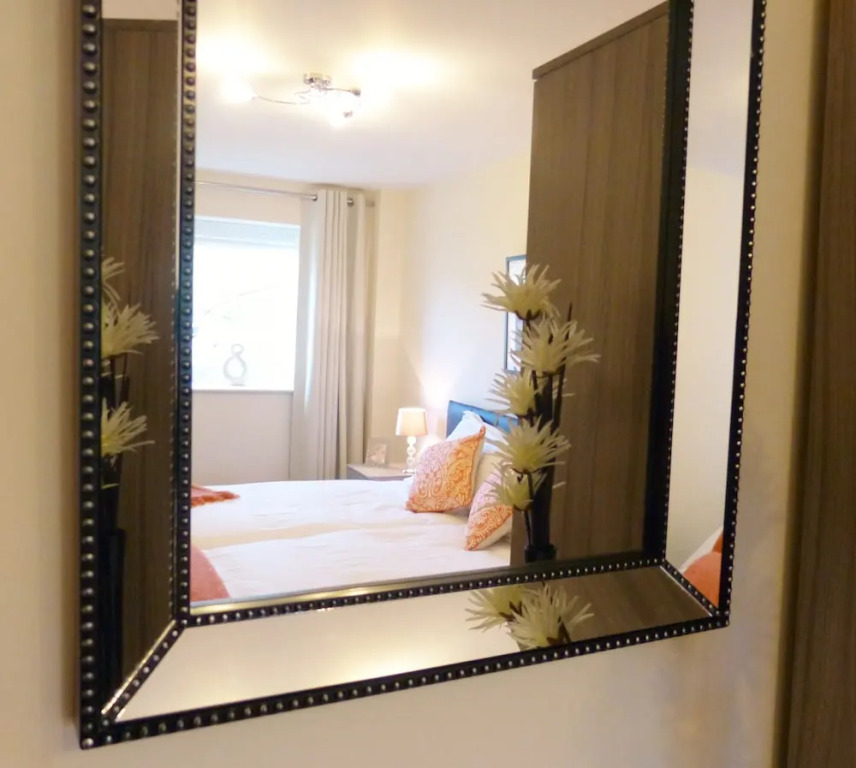 四人小屋，配有雙人床