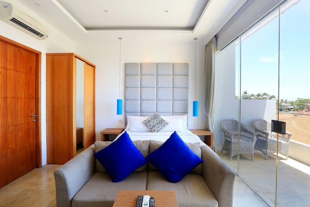 Двухместная студия двуспальная кровать в Canggu Rooftop Villas