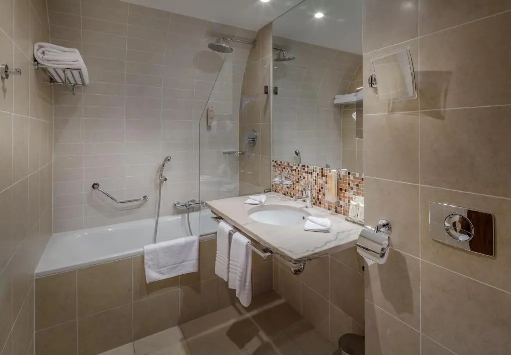 Superior Double room with river view (full double bed)