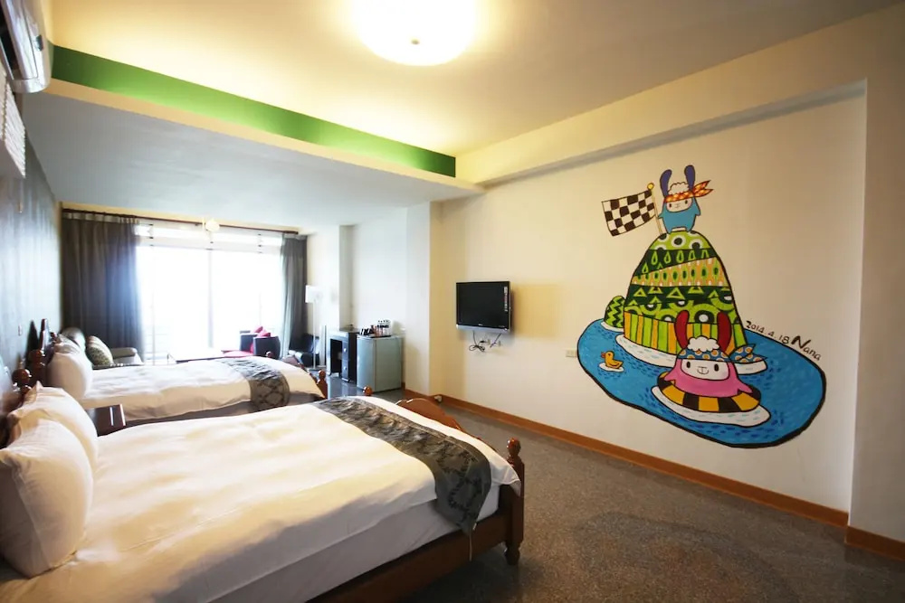Standard Quadruple room with balcony and with ocean view