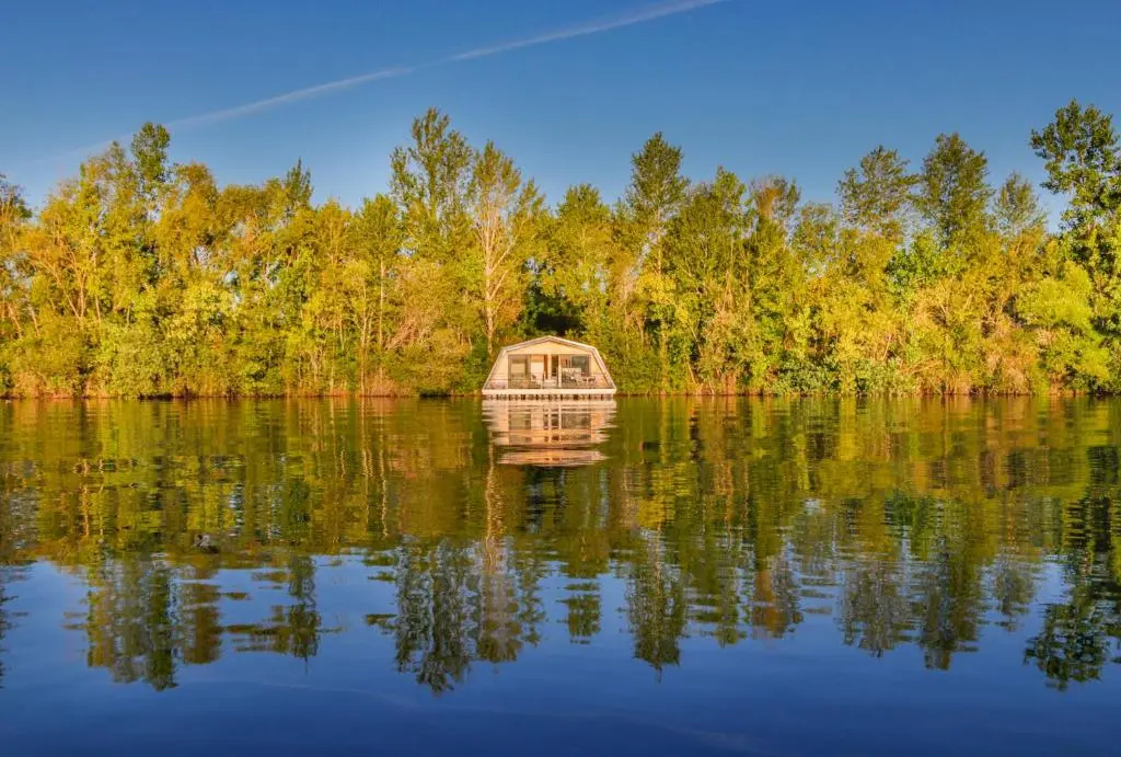 Maison Flottante - Houseboat - Baurech Insolite