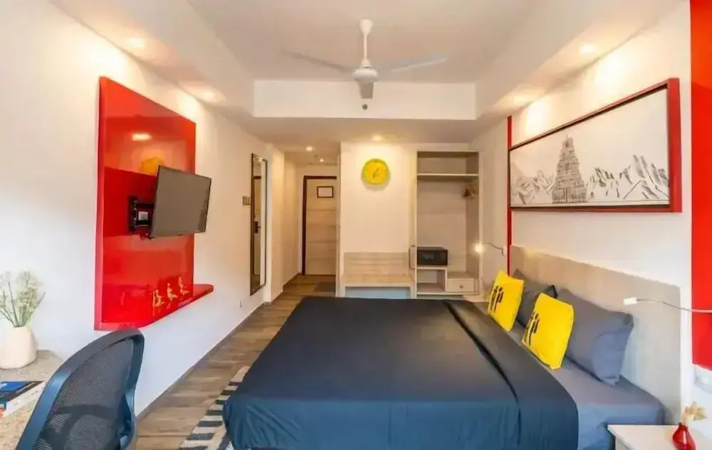 Premium Double room with balcony and with view (full double bed)