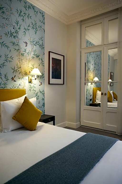 Двухместный номер Deluxe Цокольный этаж 2 отдельные кровати в Hotel du Danube Saint Germain