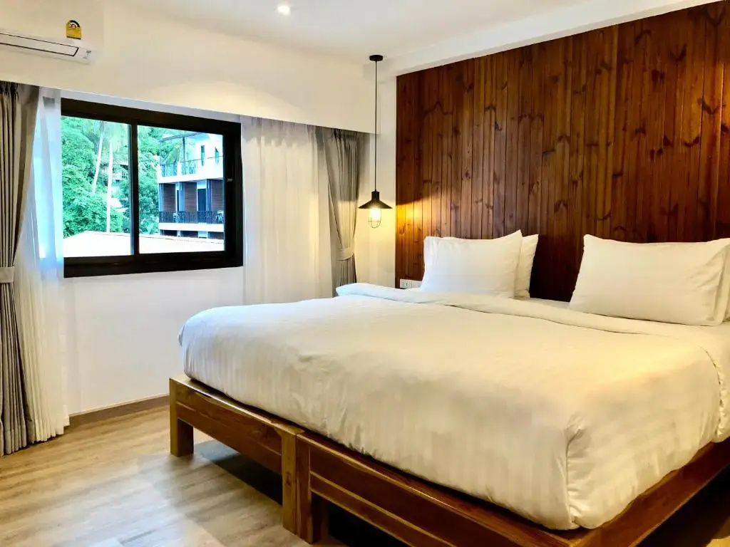 Двухместный номер Standard с видом на горы (двуспальная кровать) в P2 Wood Loft