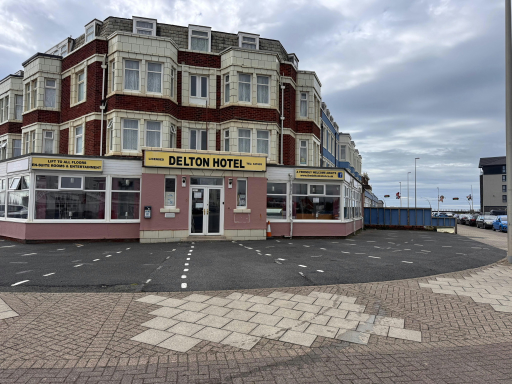 RideSide Hotel, next to Pleasure Beach Blackpool