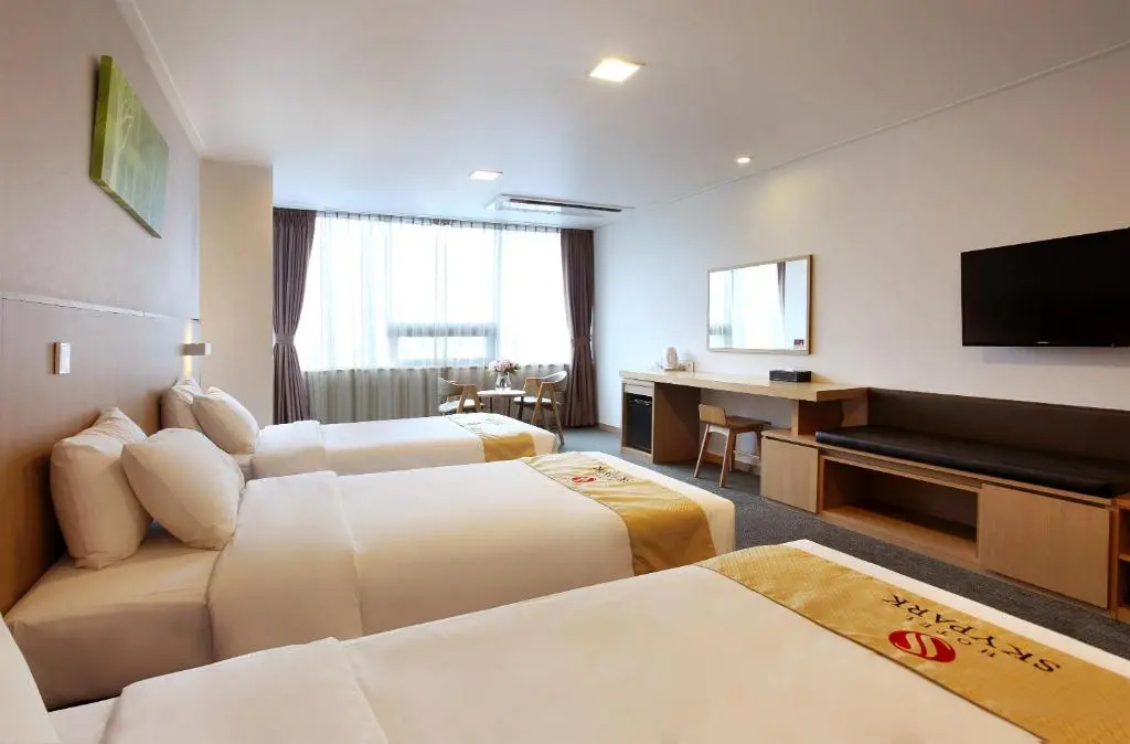 Hotel Skypark Jeju 1 - Chambres