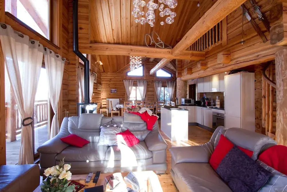 Voir la photo 2 — Chalet With a Fireplace at 500m From ski Lift