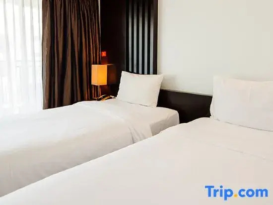 Двухместный номер Deluxe с видом на город 2 отдельные кровати в Hotel Selection Pattaya