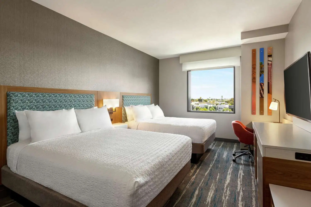 Hampton Inn & Suites San Mateo-San Francisco Airport - Chambres