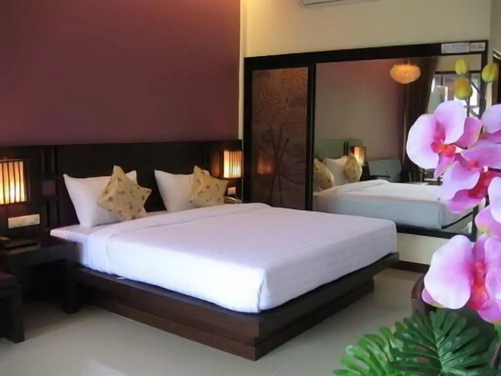 Семейный номер Standard с видом на бассейн в Palm Sweet Resort