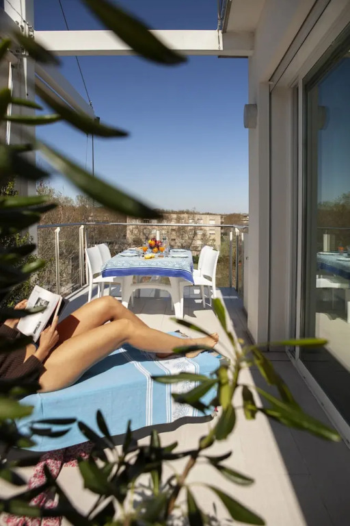 Номер Standard Пентхаус с 2 комнатами с видом на море в Residence Sunrise Cesenatico