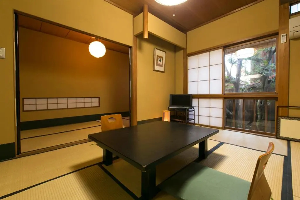Japanese-Style with Futons room