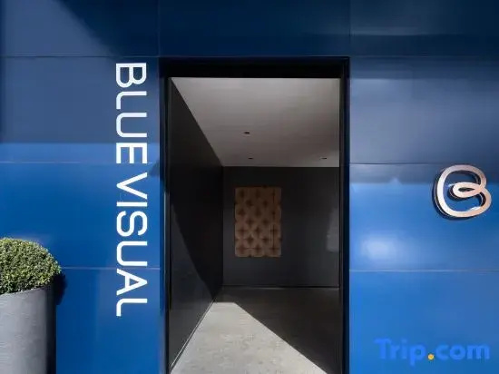 Blue Geometric Hotel