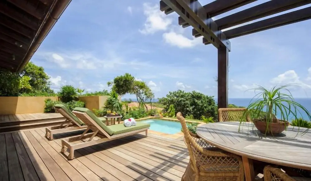 Standard Double room with ocean view full double bed