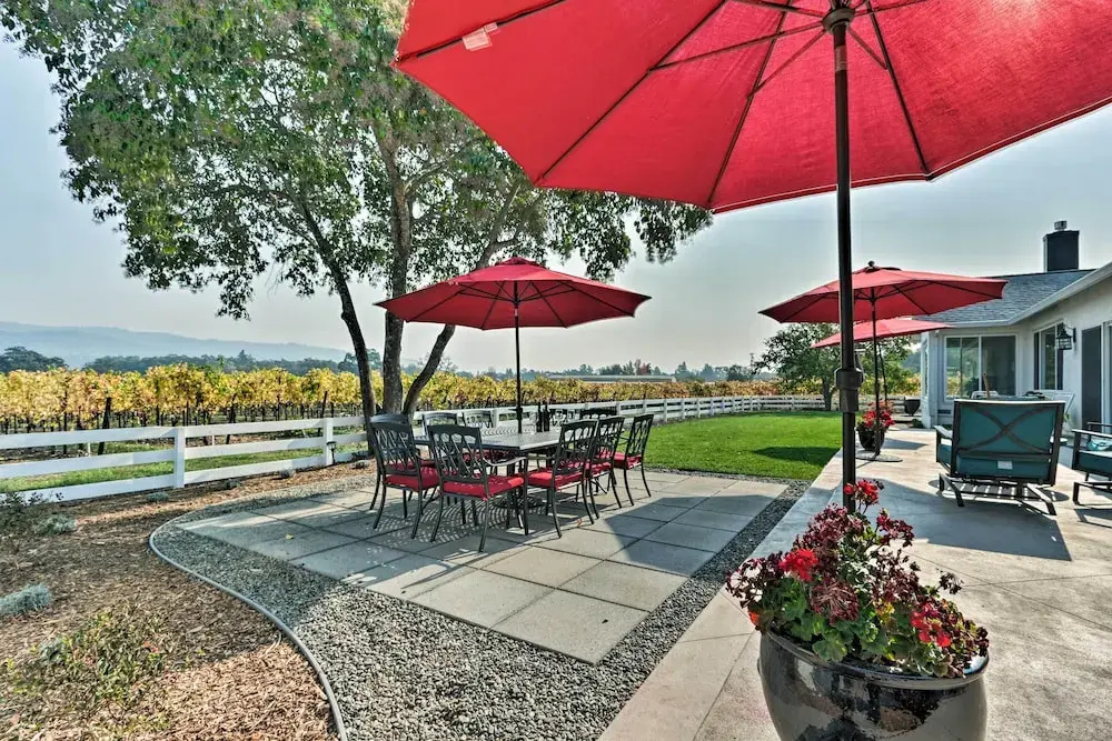 Beautiful Sonoma House w/ Patio & Vineyard Views!