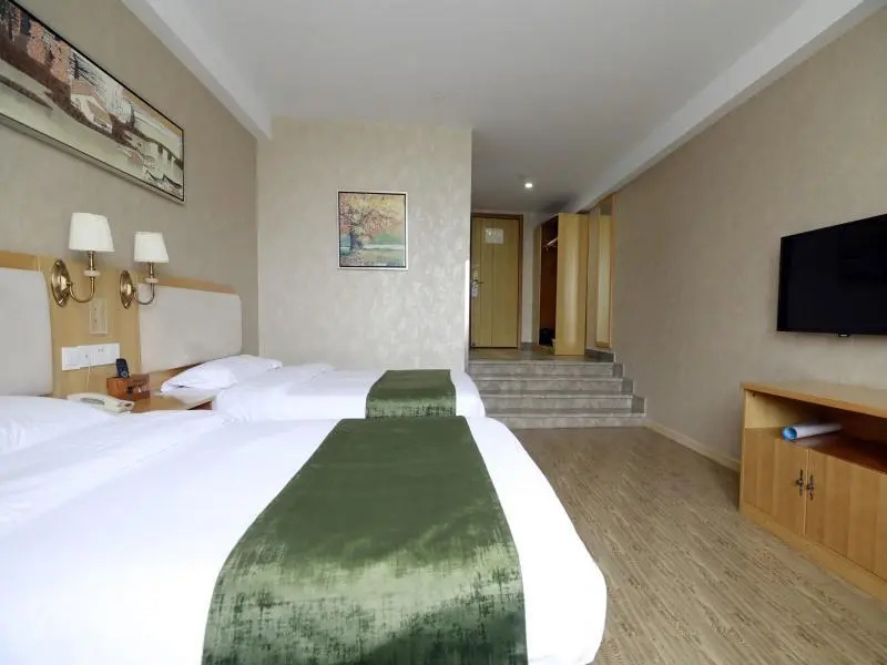 GreenTree Inn Shanghai Hongqiao Transport Hub Qibao Express Hotel - Chambres