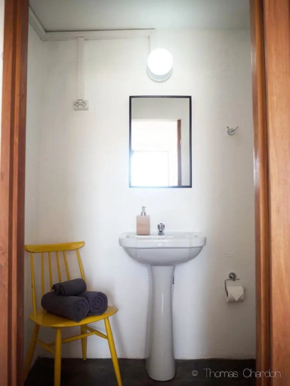Comfort room with ocean view