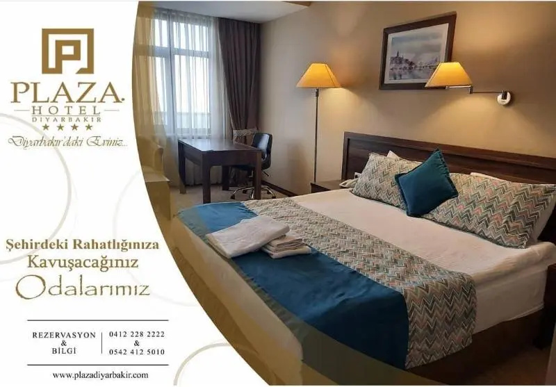 Plaza Hotel Diyarbakir - Chambres