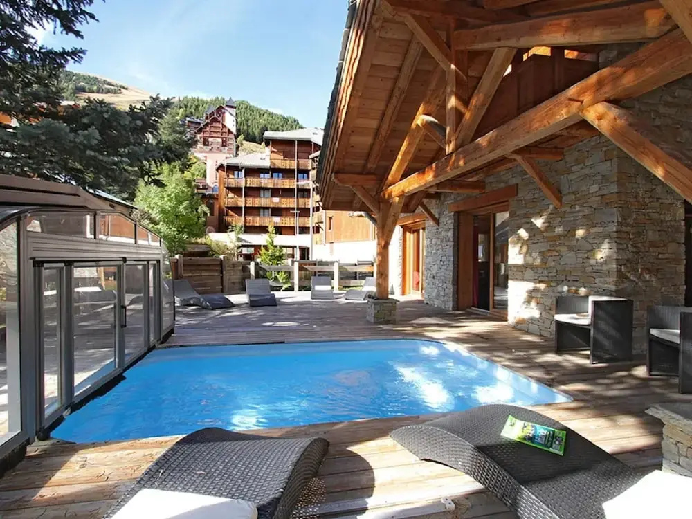 Afficher la photo 8 — Chalet in Les Deux Alpes With Private Pool