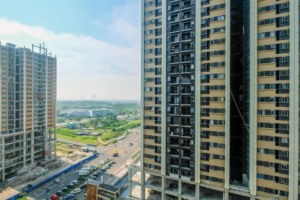 New Furnished and Minimalist 2BR + 1 Office Room at Meikarta Apartment