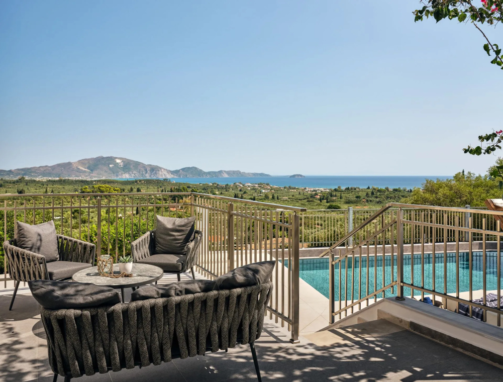Aerial View Villas Zante