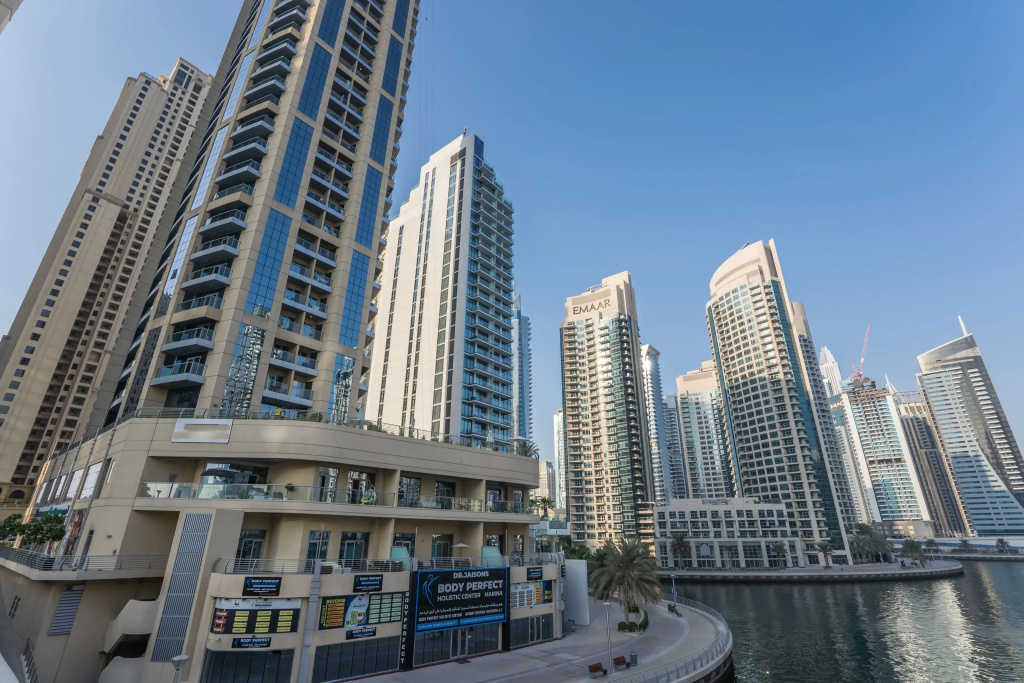 Cozy apt. w/balcony floor 22 Dubai Marina