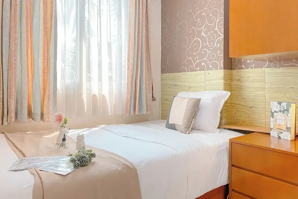 Comfort Living 2BR at Mutiara Bekasi Apartment