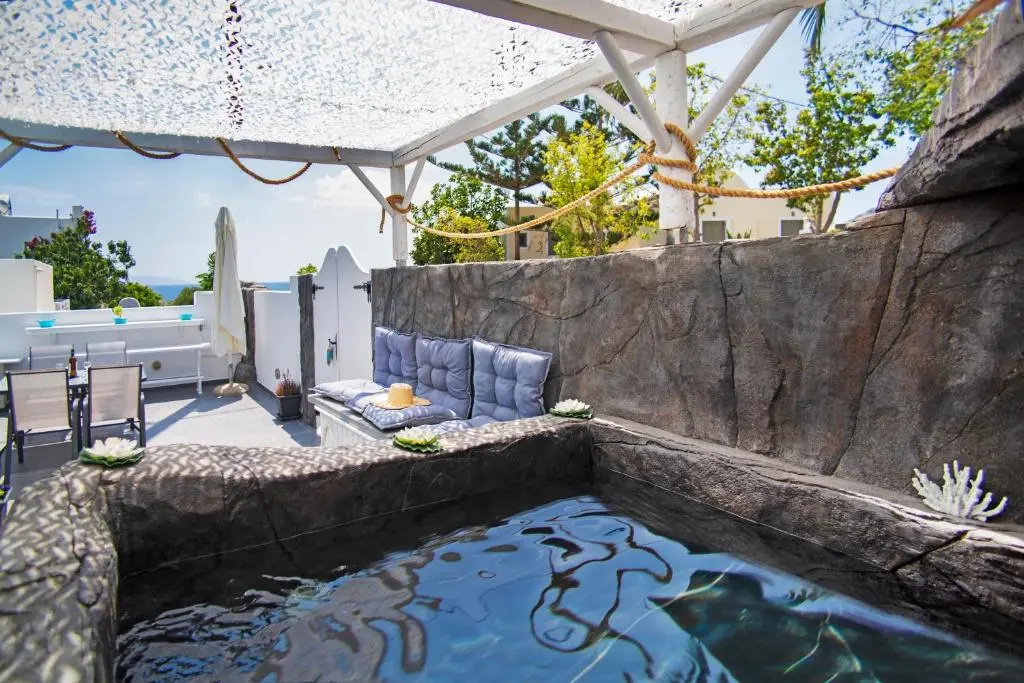 Blue Dream Santorini - Chambres