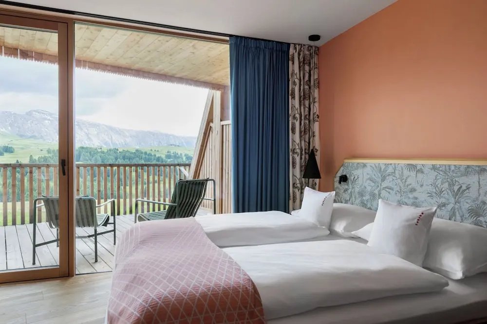 Standard Double room with mountain view (full double bed)