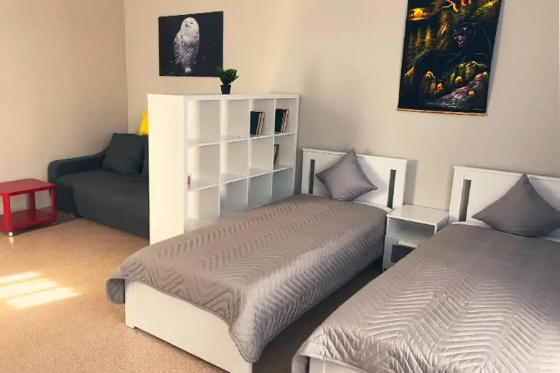 2 Bedrooms Quadruple Apartment