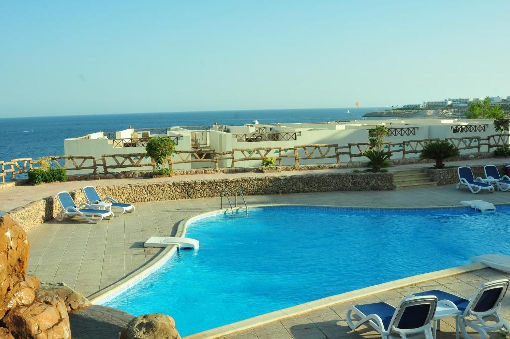 Апартаменты с 2 комнатами с видом на море в Sharks Bay Oasis